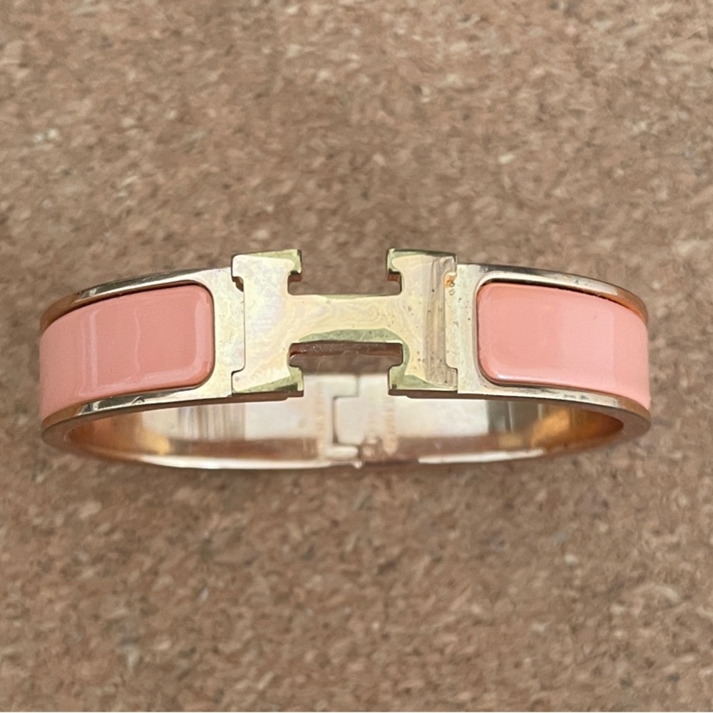 Hermes Clic Clac H Enamel Bracelet